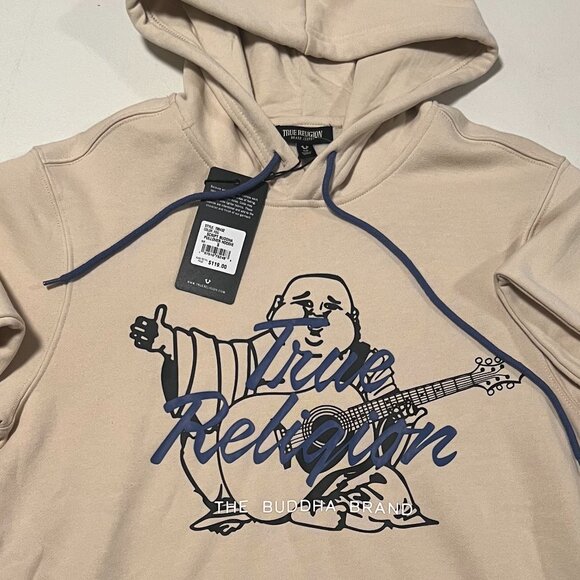 SCRIPT LOGO BUDDHA HOODIE - Picture 1 of 4